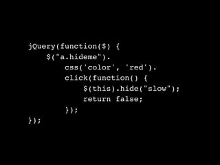 How to make Ajax work for you