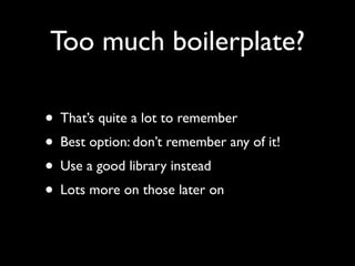 How to make Ajax work for you