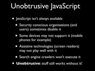 How to make Ajax work for you