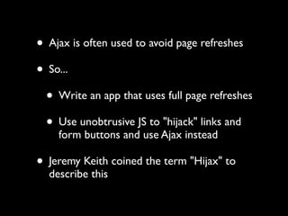 How to make Ajax work for you