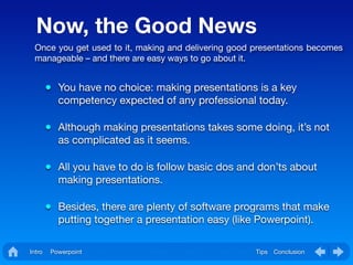 How To Make An Effective Presentation