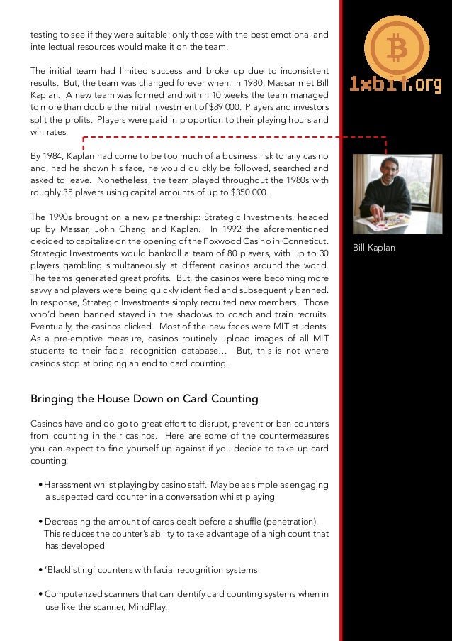 Card counting systems compared