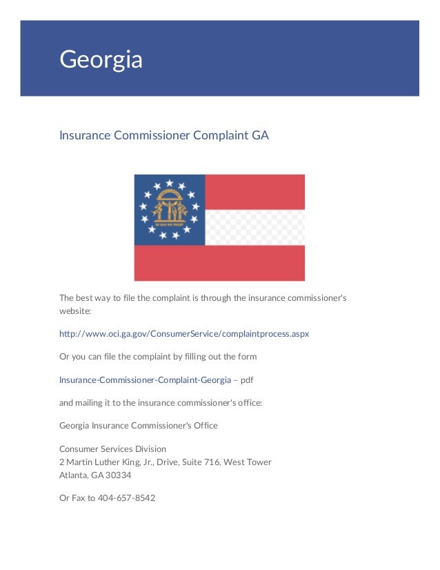 How to-make-complaints-to-insurance-commissioner-in-all-states How to-make-complain