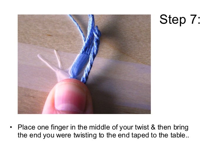 How To Make Twisted Cord