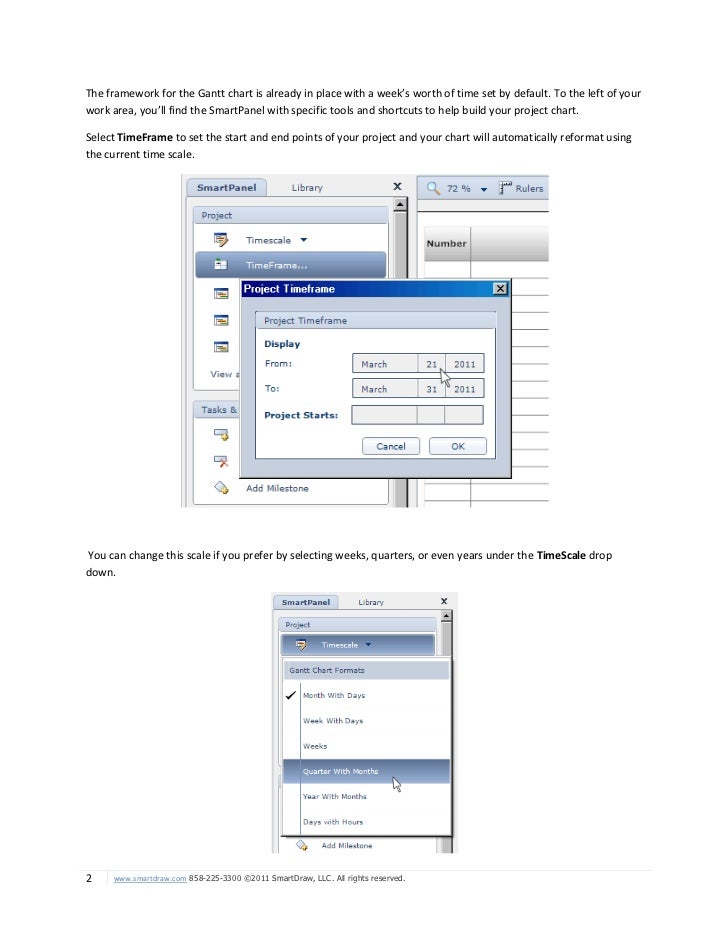 Smartdraw Gantt Chart