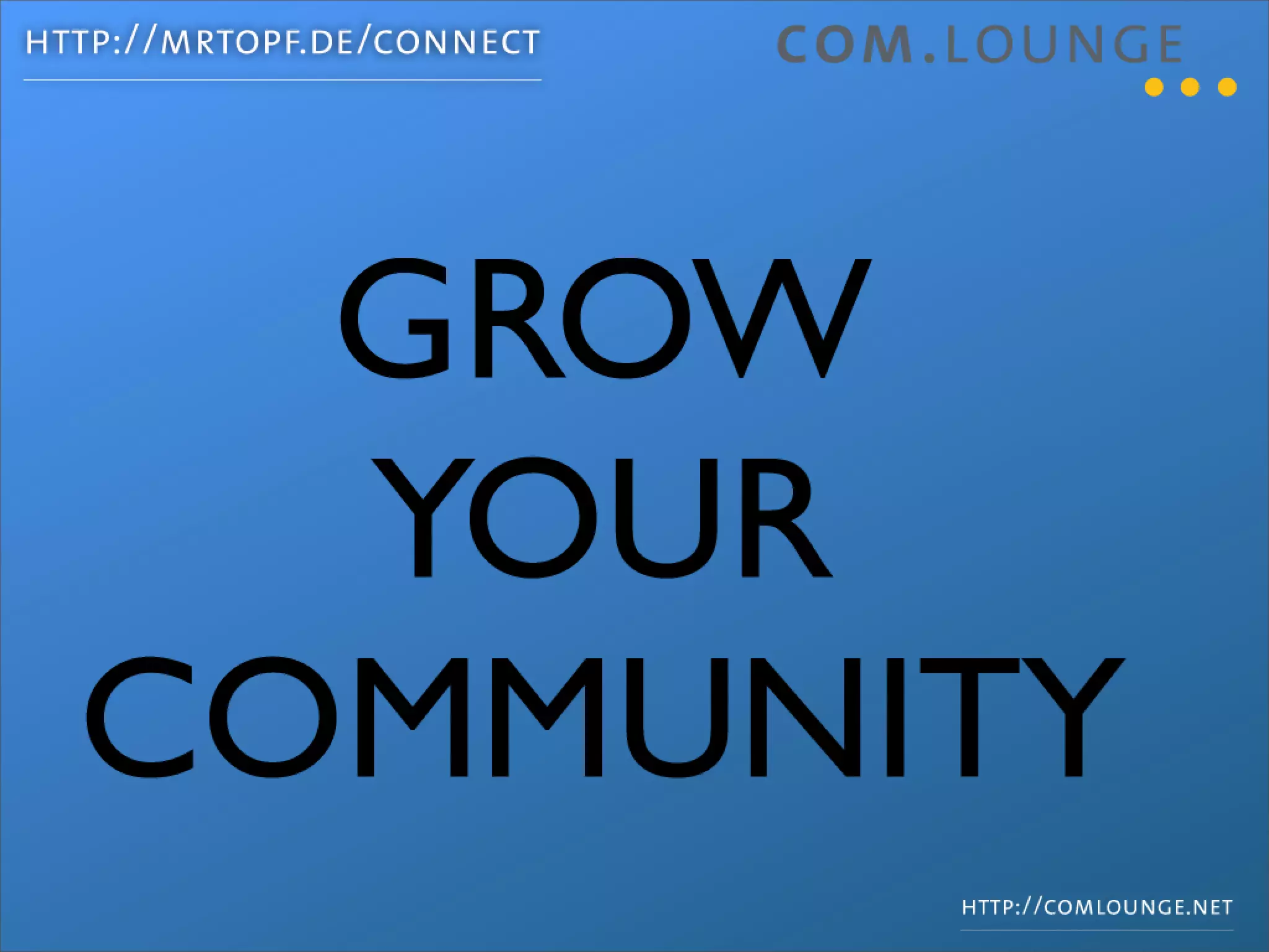 How to market Open Source projects the Web2.0 way