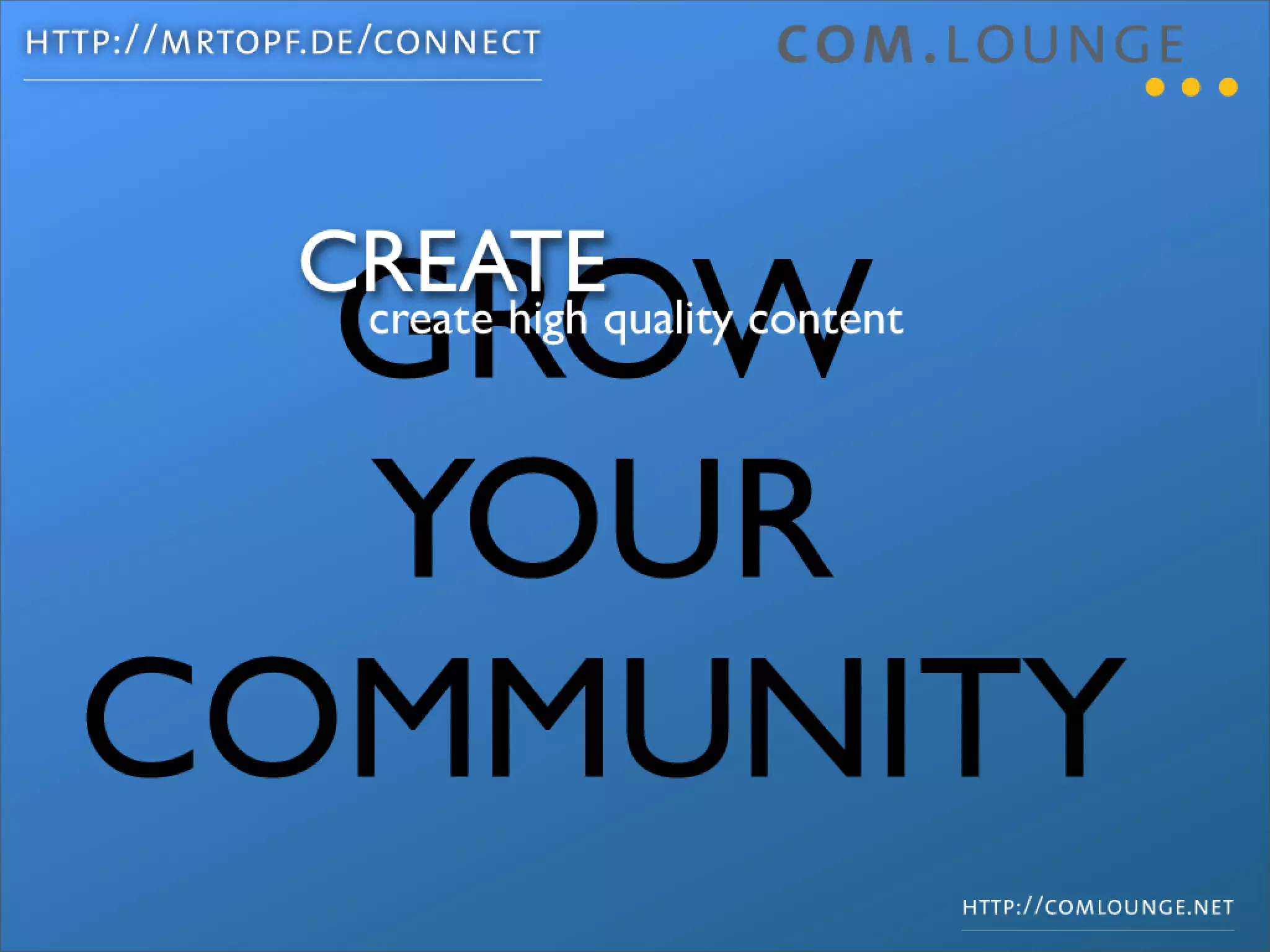 How to market Open Source projects the Web2.0 way