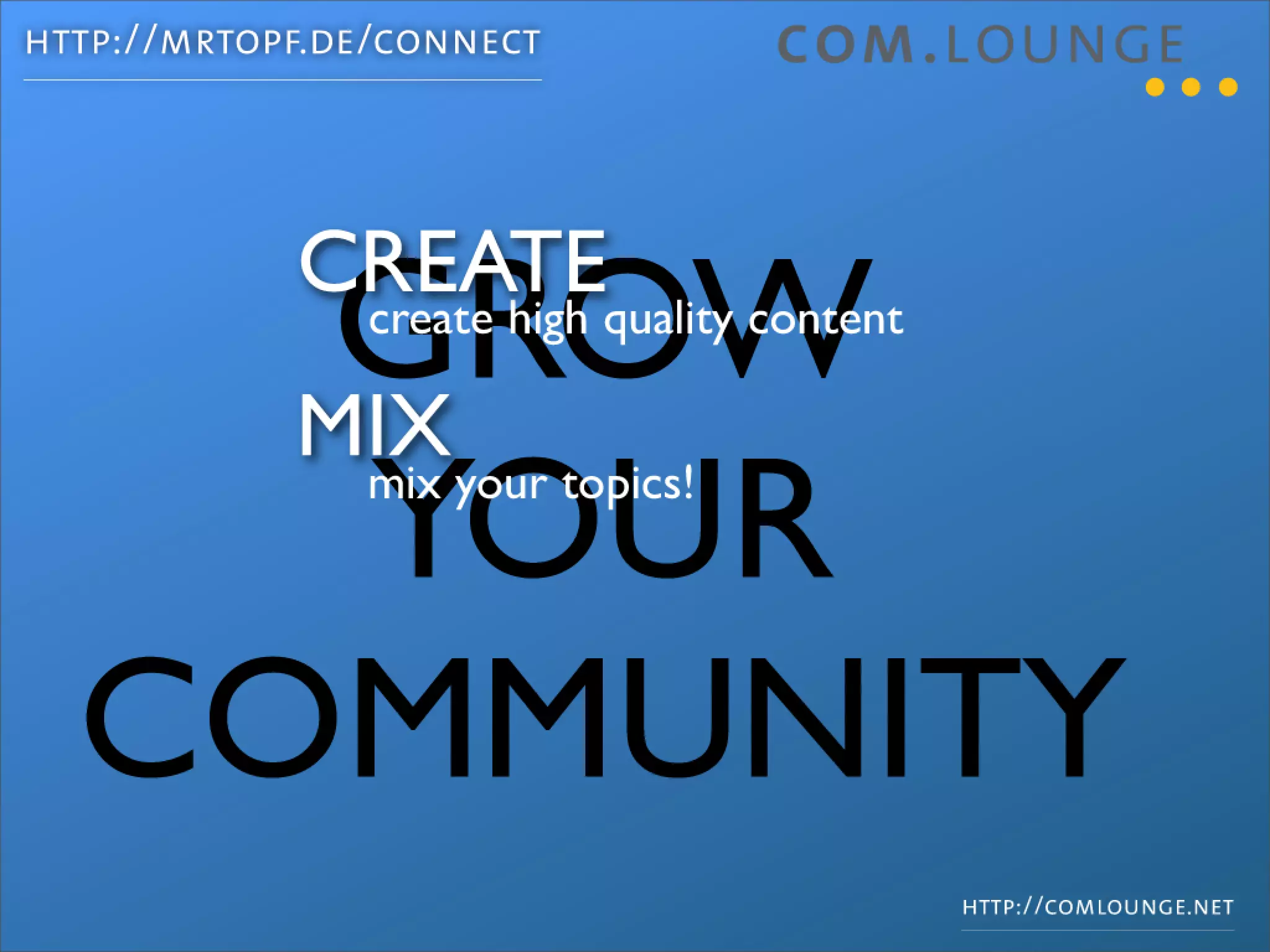 How to market Open Source projects the Web2.0 way