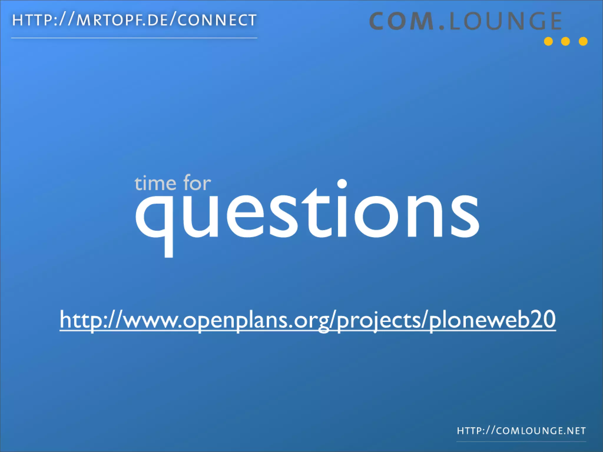 How to market Open Source projects the Web2.0 way