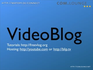 How to market Open Source projects the Web2.0 way