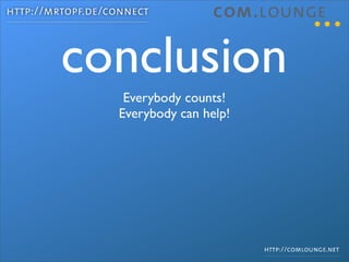 How to market Open Source projects the Web2.0 way