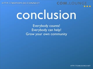 How to market Open Source projects the Web2.0 way