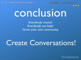 How to market Open Source projects the Web2.0 way