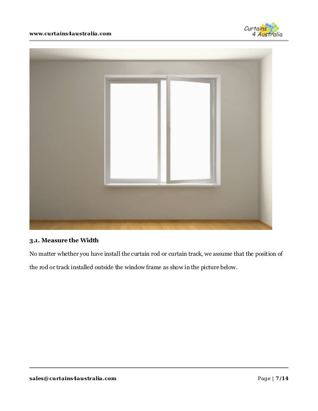 How To Measure Curtains And Rods Curtains 4 Australia