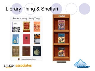 Library Thing & Shelfari 