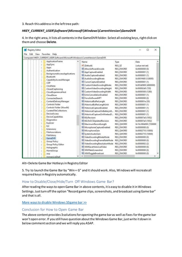 How to Open Game Bar