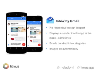 @meladorri @litmusapp
‘modiﬁed’ ‘original’
 