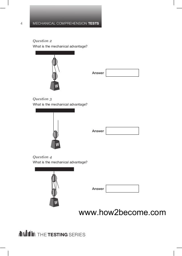 How To Pass Mechanical Comprehension Tests