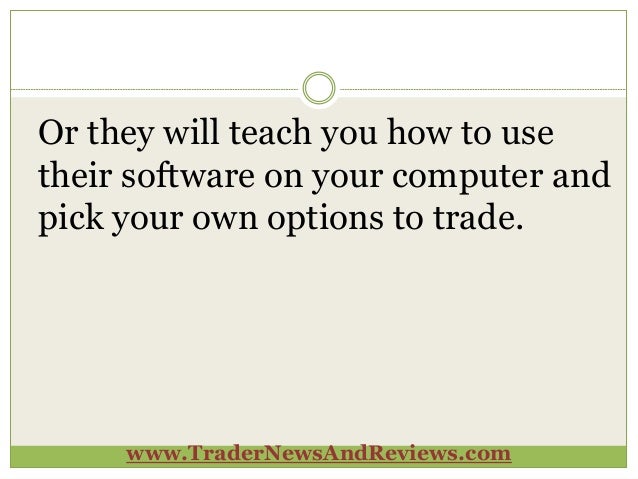 How to trade with options