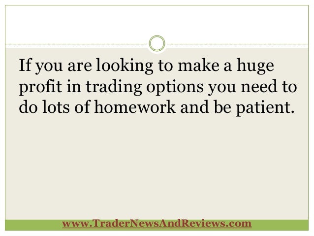 Option trade picks