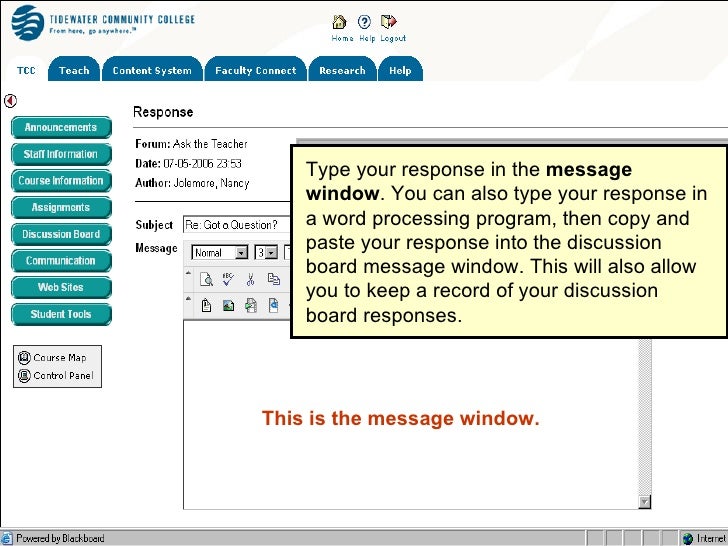 How toposttotheblackboarddiscussionboard3074