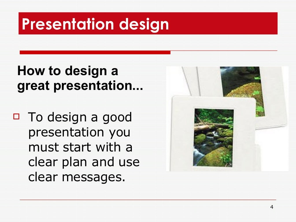 how to present a presentation