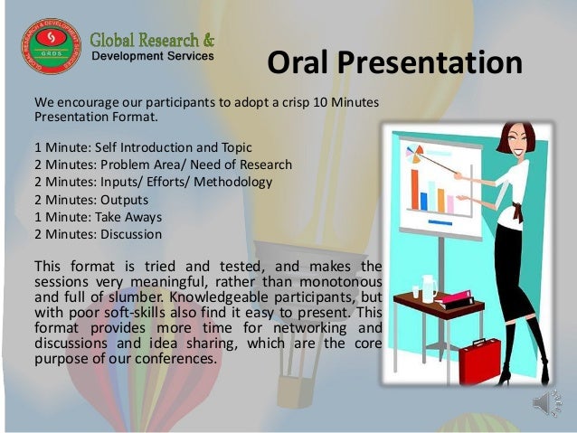 How To Present A Research Paper