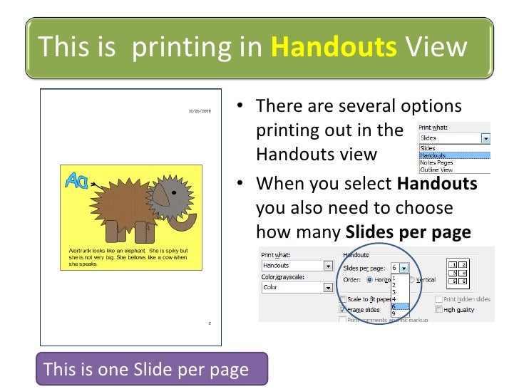 How To Print Out In Power Point