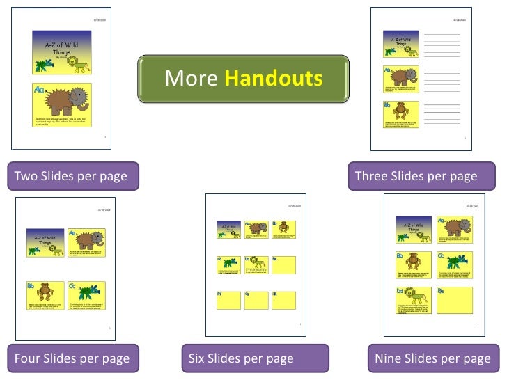 how to print ppt slides
