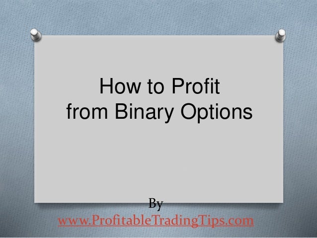Secret strategy to profit from binary options