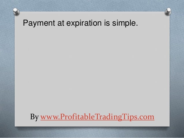 How to make profit from binary options