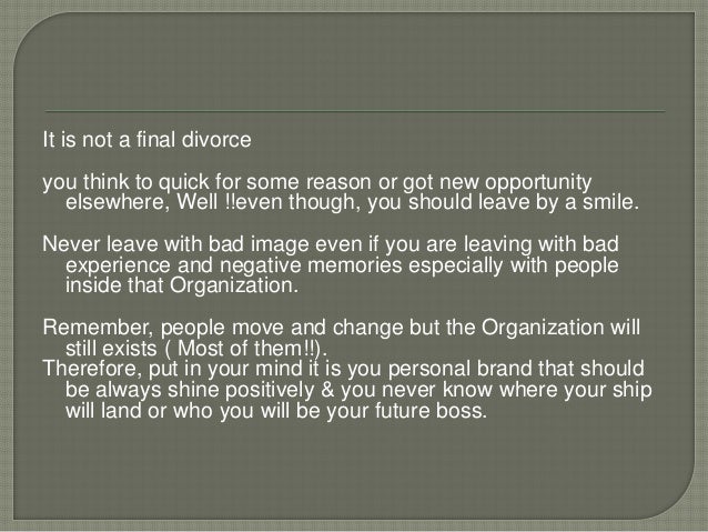 how to quit a job