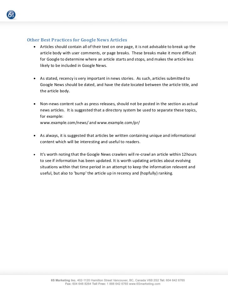 how to rank in google news