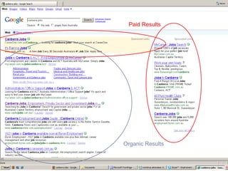 Paid ResultsOrganic Results