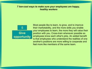 How To Reward Employees When Your Budget Is | PPT