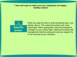How To Reward Employees When Your Budget Is | PPT