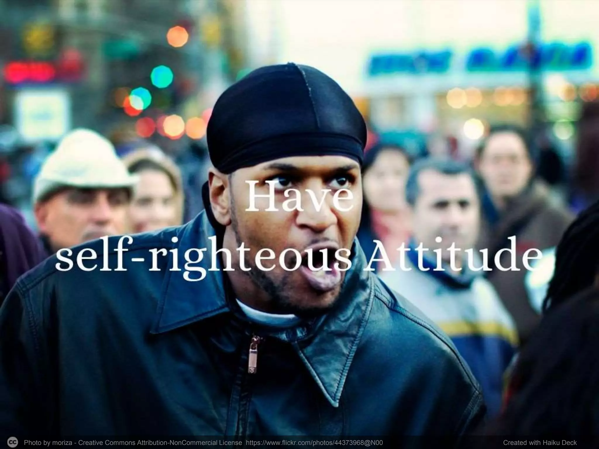 Photo by moriza - Creative Commons Attribution-NonCommercial License https://www.flickr.com/photos/44373968@N00 Created with Haiku Deck 
 