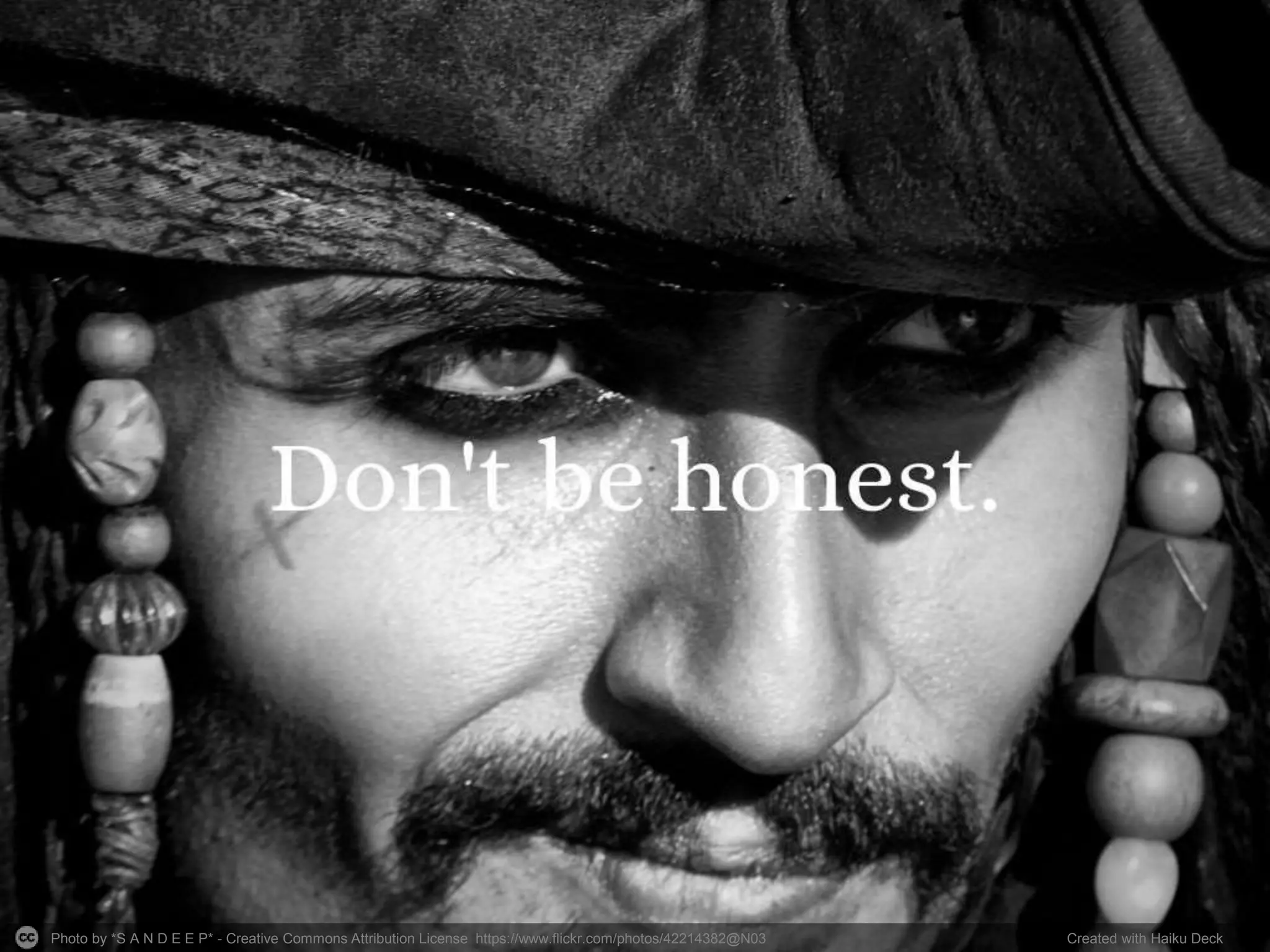 Photo by *S A N D E E P* - Creative Commons Attribution License https://www.flickr.com/photos/42214382@N03 Created with Haiku Deck 
 