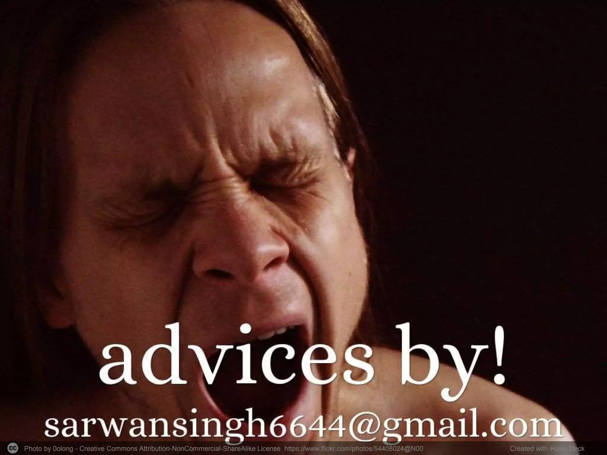 Photo by 0olong - Creative Commons Attribution-NonCommercial-ShareAlike License https://www.flickr.com/photos/54408024@N00 Created with Haiku Deck 
