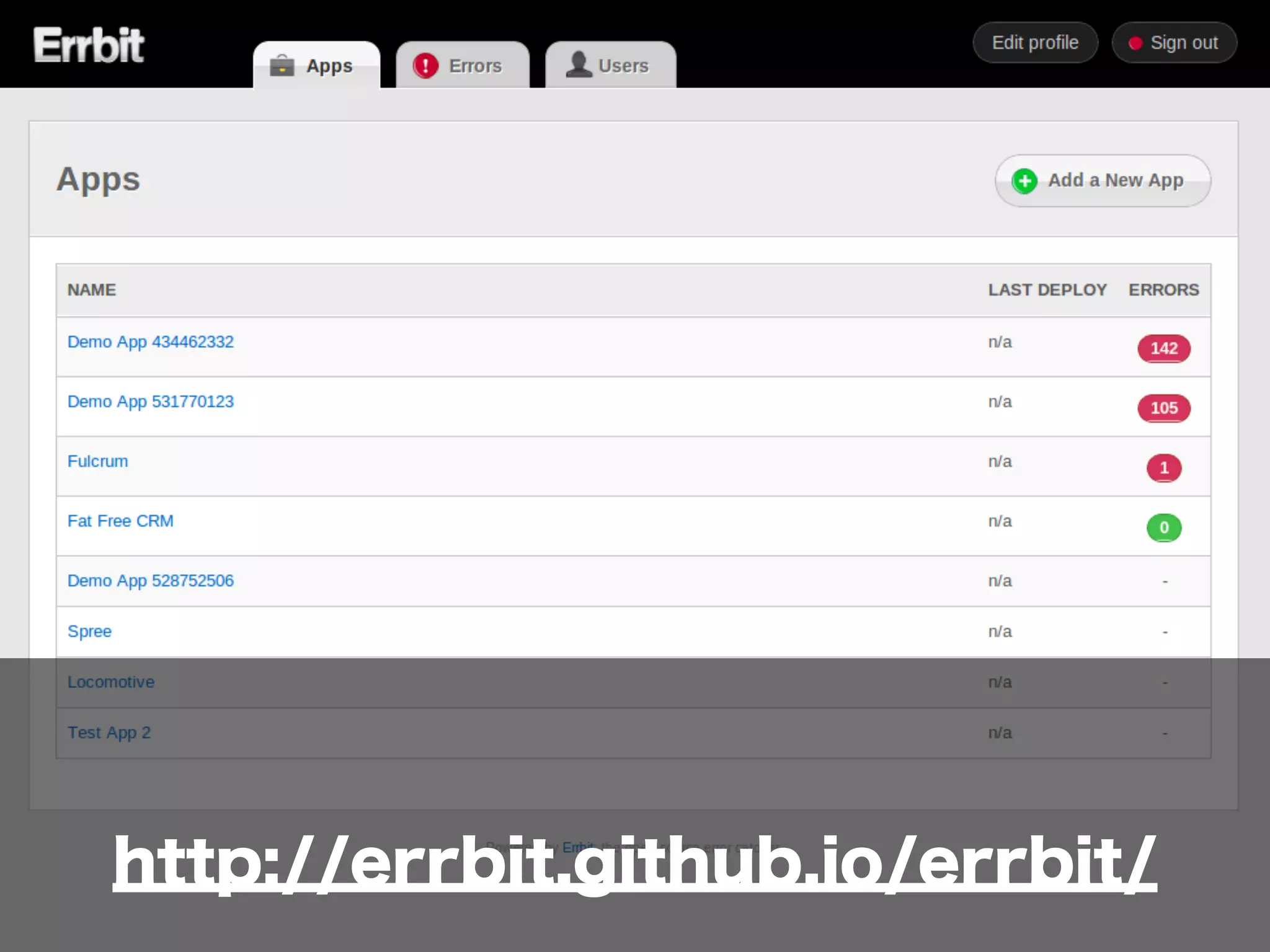 http://errbit.github.io/errbit/
 