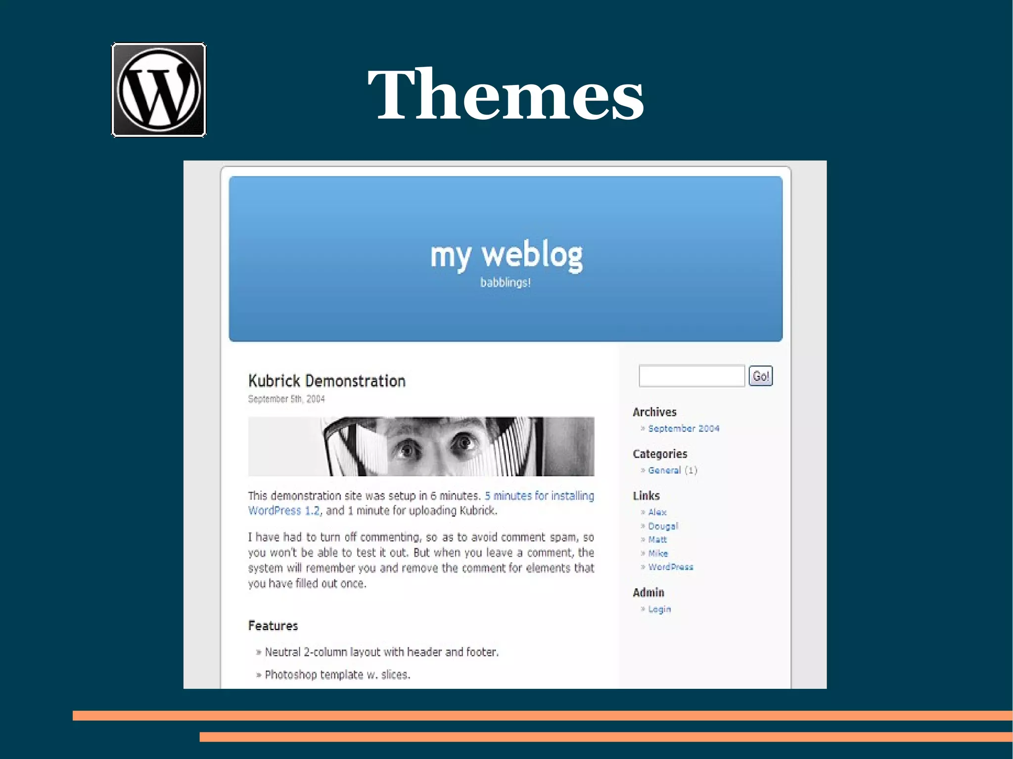 How to set up a Wordpress Blog