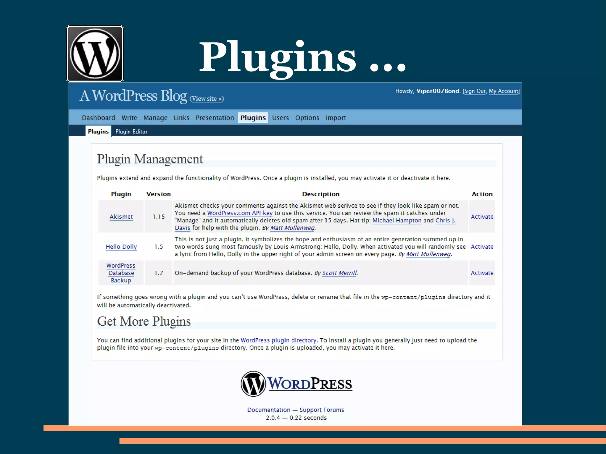 How to set up a Wordpress Blog