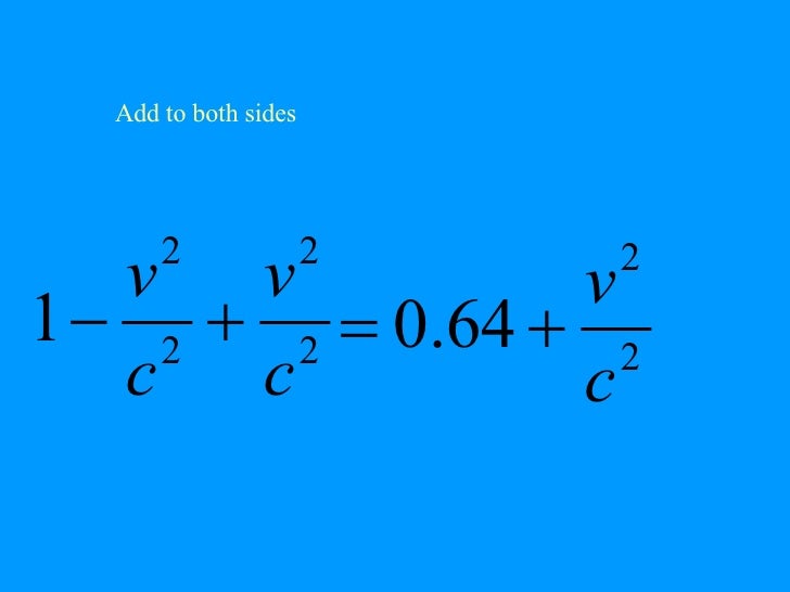 How To Solve The Special Relativity Time Dilation