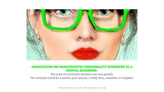 How to spot a narcissist - by @Tracyamalone | PDF