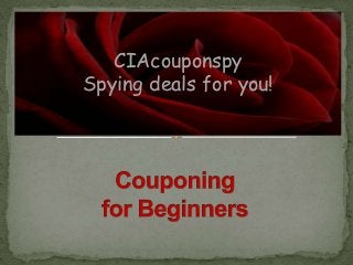 CIAcouponspy
Spying deals for you!
 
