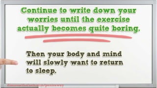 How to Stop Panic Attacks at Night