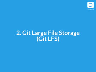 Git File Storefge How to store large binary files in git repositories | PDF