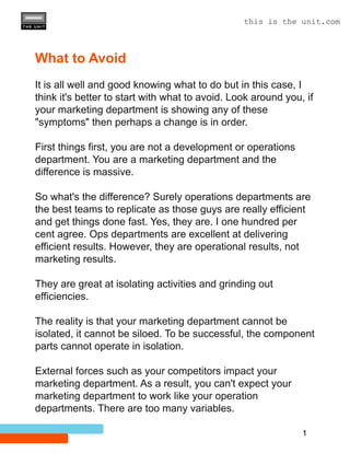 Betting Industry Guide: How to Structure Your Marketing Team | PDF