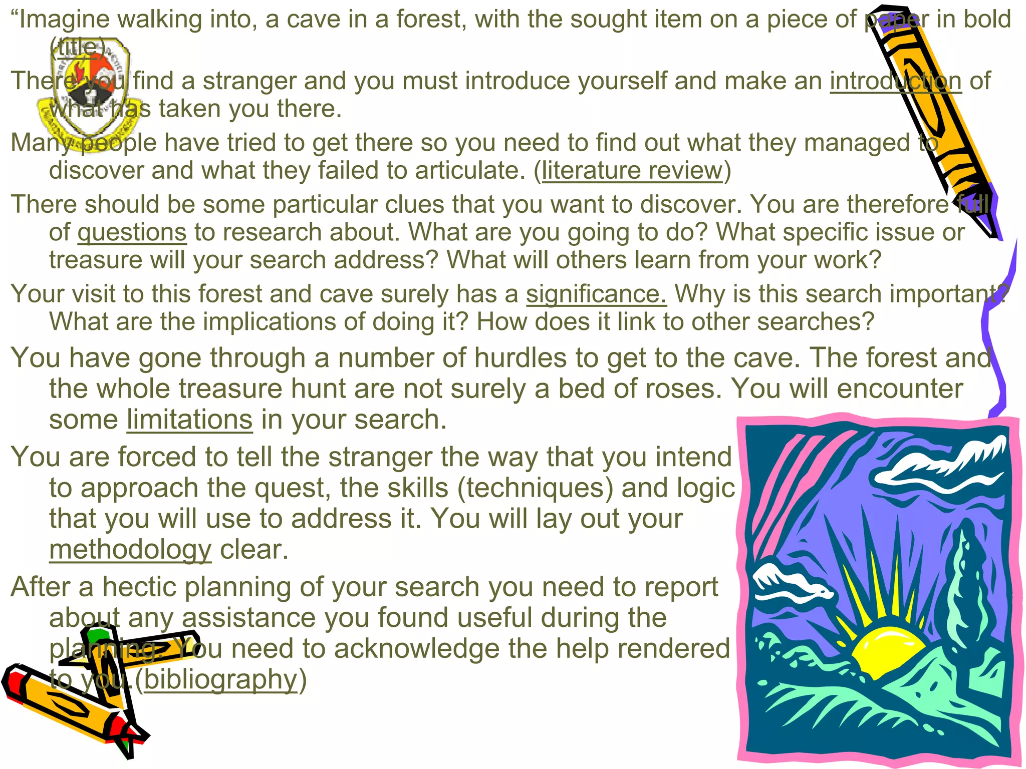 A study guide for Distance Learners