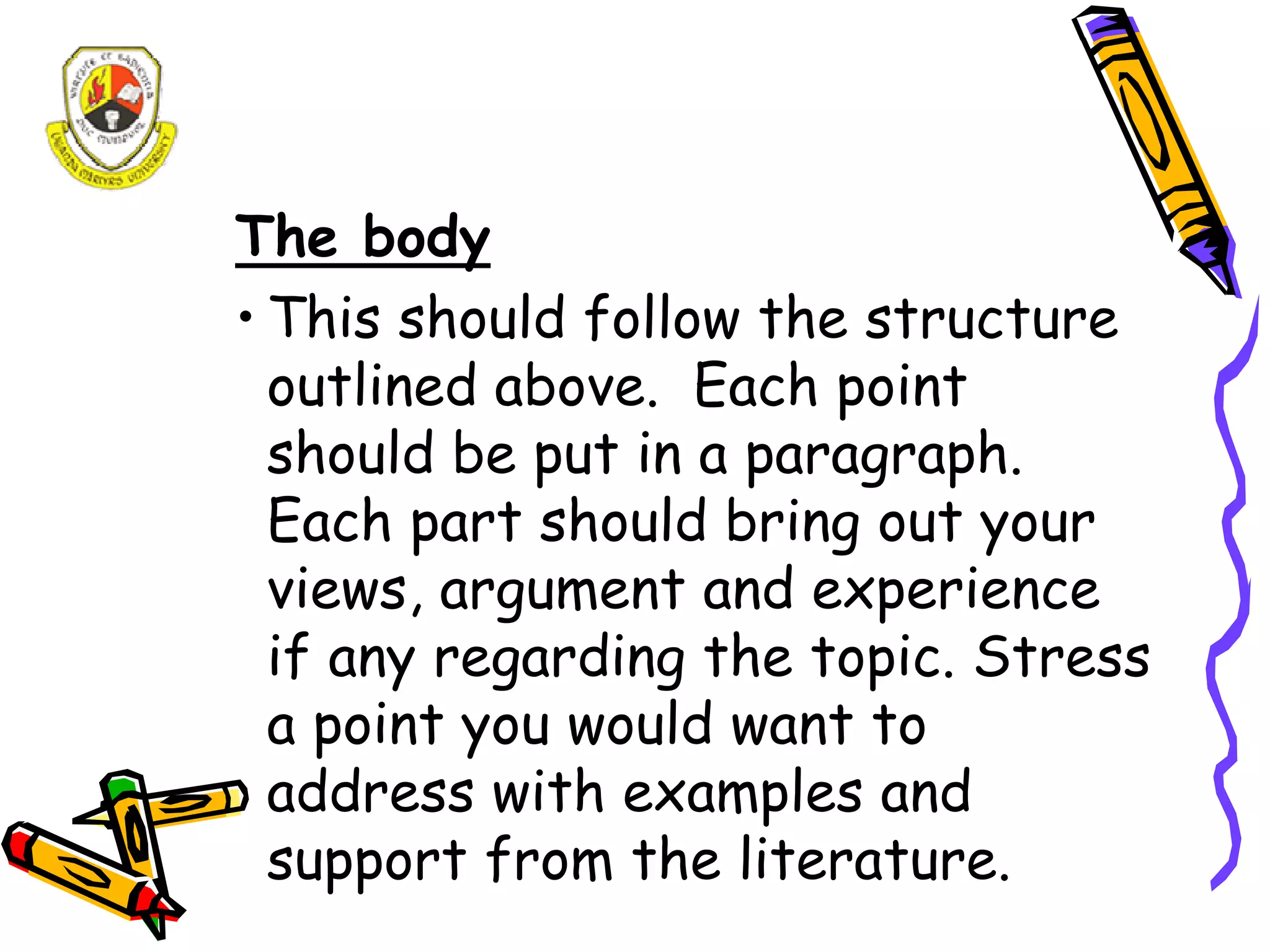 A study guide for Distance Learners